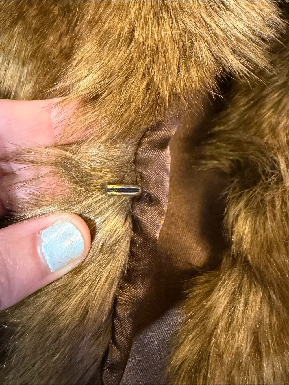 Ralph Lauren Kids Faux Fur Vest Size 4/4T